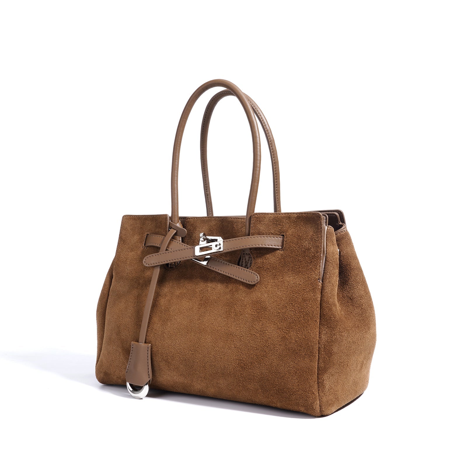 Top Grain Cowhide Structured Satchel - VVISN