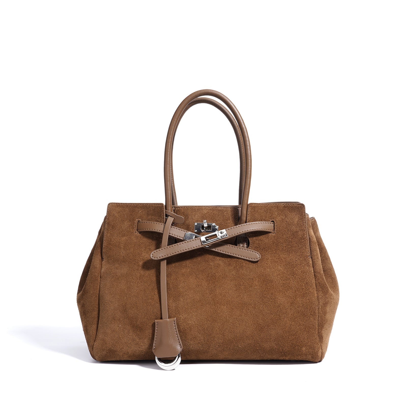 Top Grain Cowhide Structured Satchel - VVISN