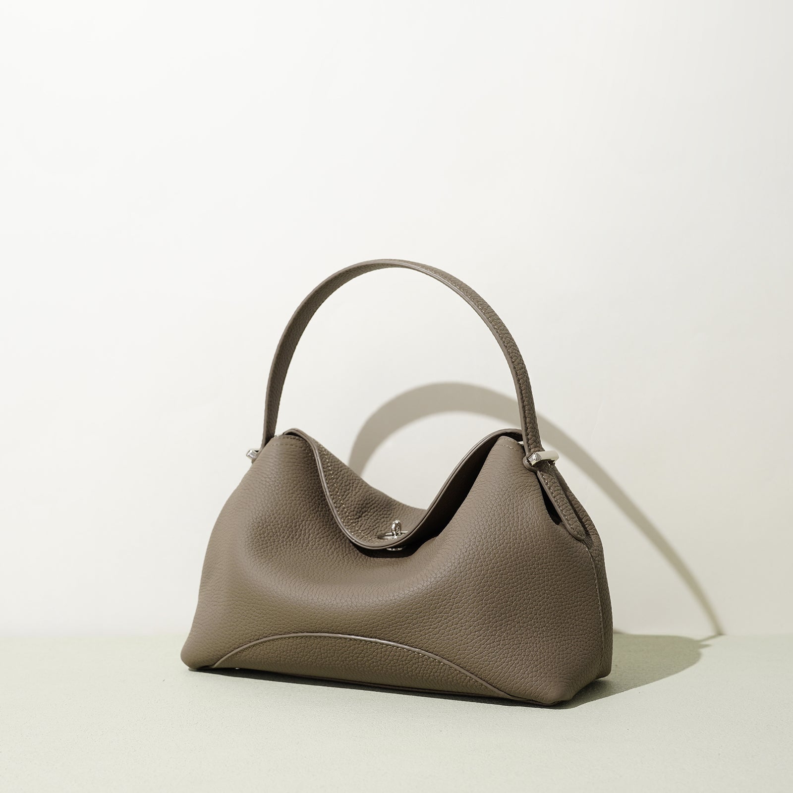 Top Grain Cowhide Structured Satchel - VVISN