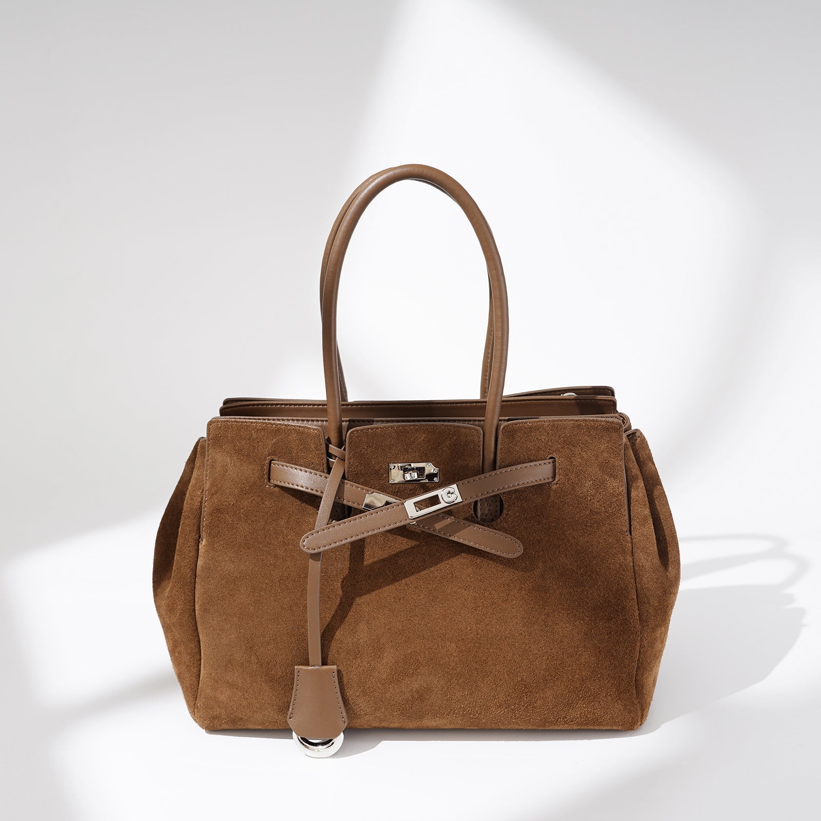 Top Grain Cowhide Structured Satchel - VVISN