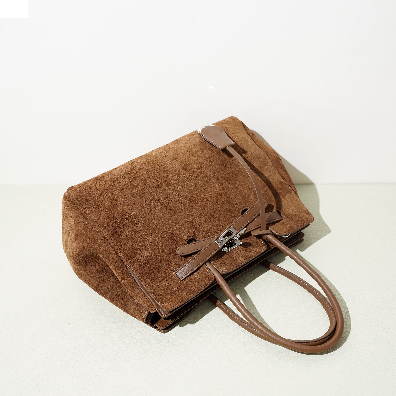 Top Grain Cowhide Structured Satchel - VVISN