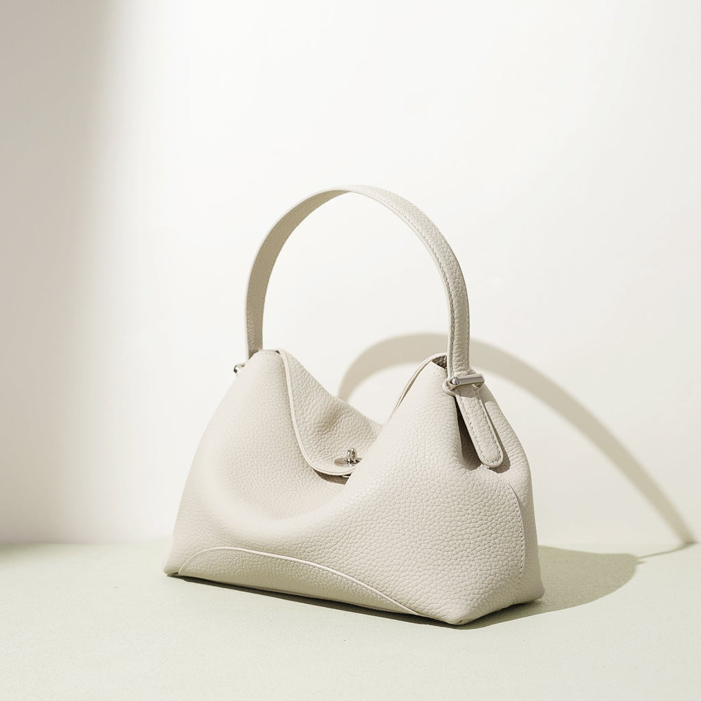 Top Grain Cowhide Structured Satchel - VVISN