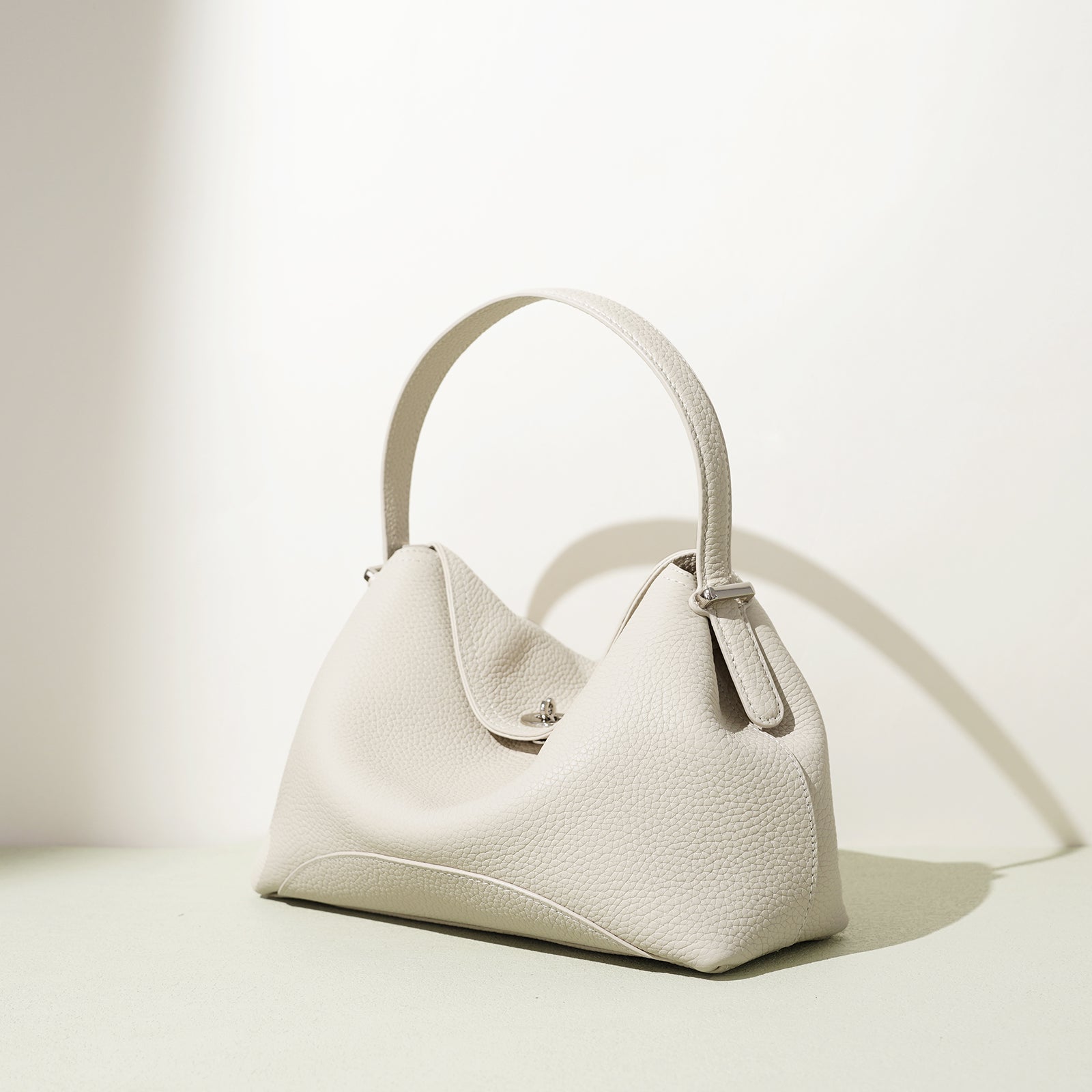 Top Grain Cowhide Structured Satchel - VVISN