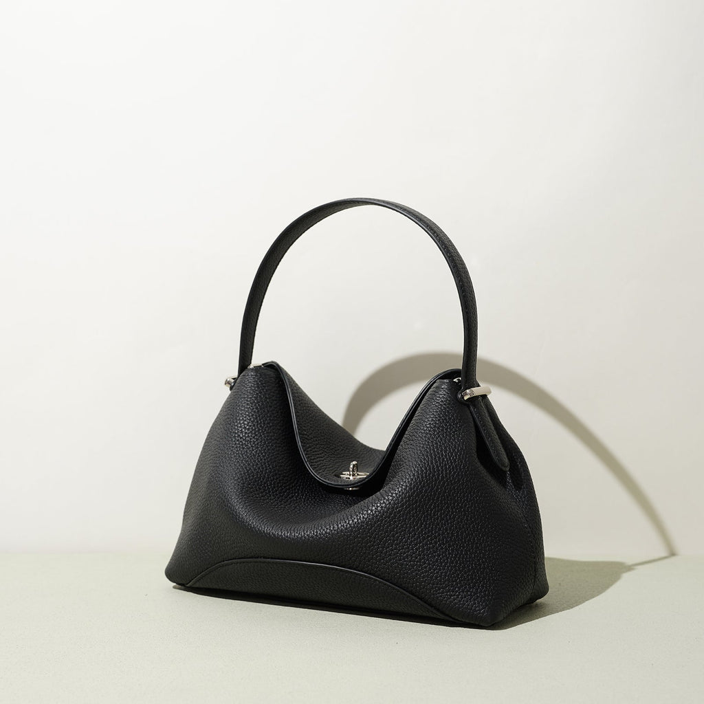 Top Grain Cowhide Structured Satchel - VVISN