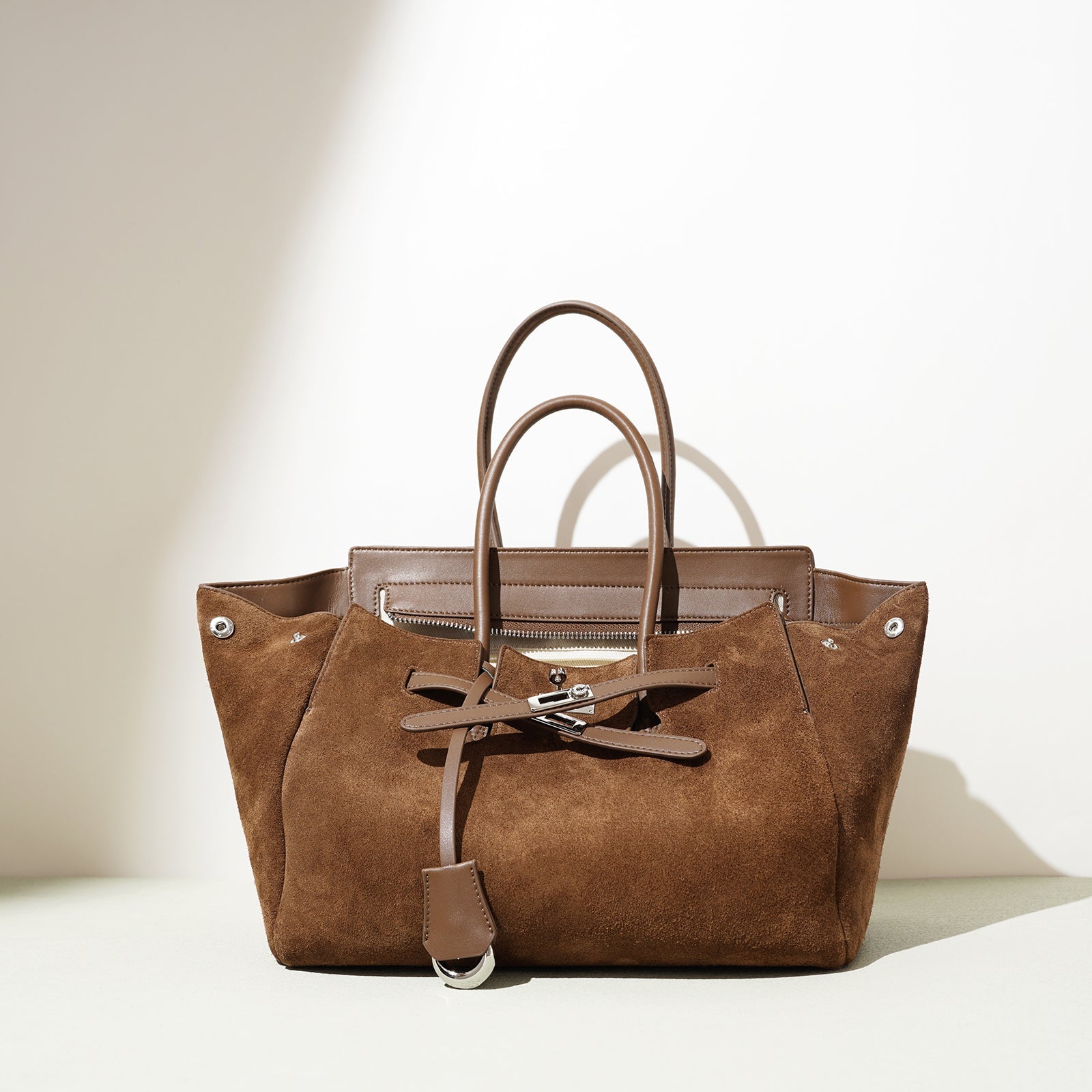 Top Grain Cowhide Structured Satchel - VVISN