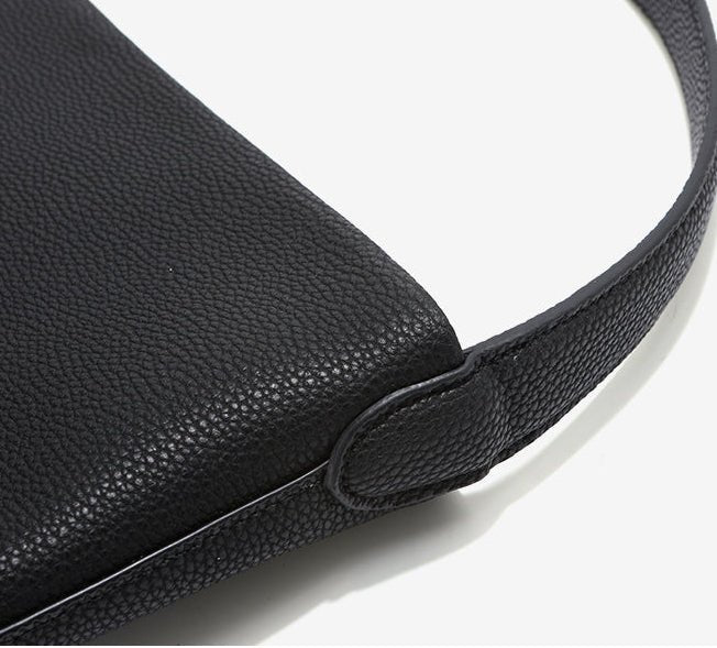 Top Grain Cowhide Structured Tote Bag - VVISN