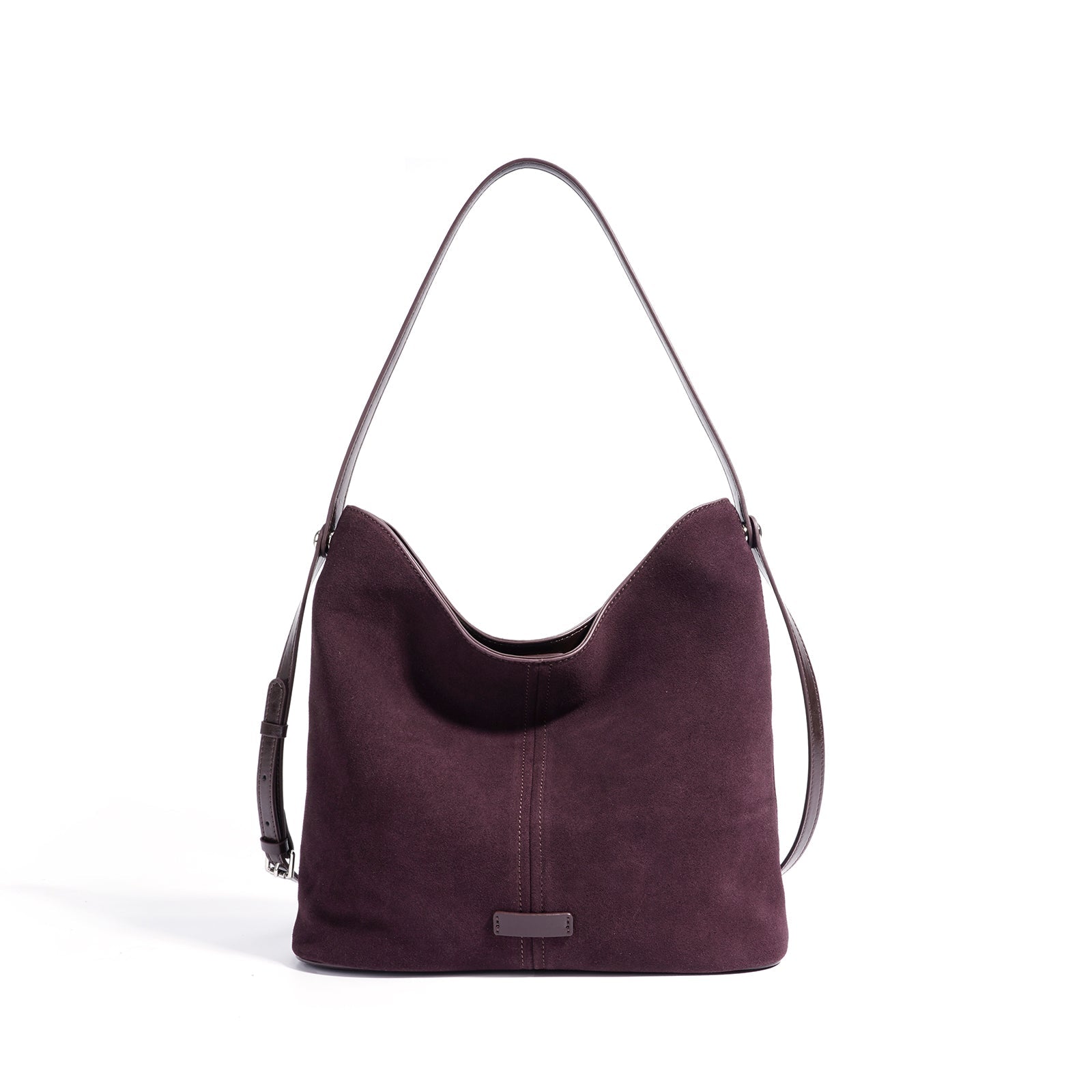Top Grain Cowhide Suede Handbag - VVISN