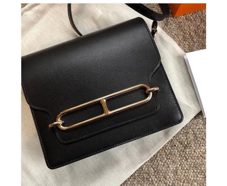 Top Grain Cowhide Tofu Crossbody Bag - VVISN