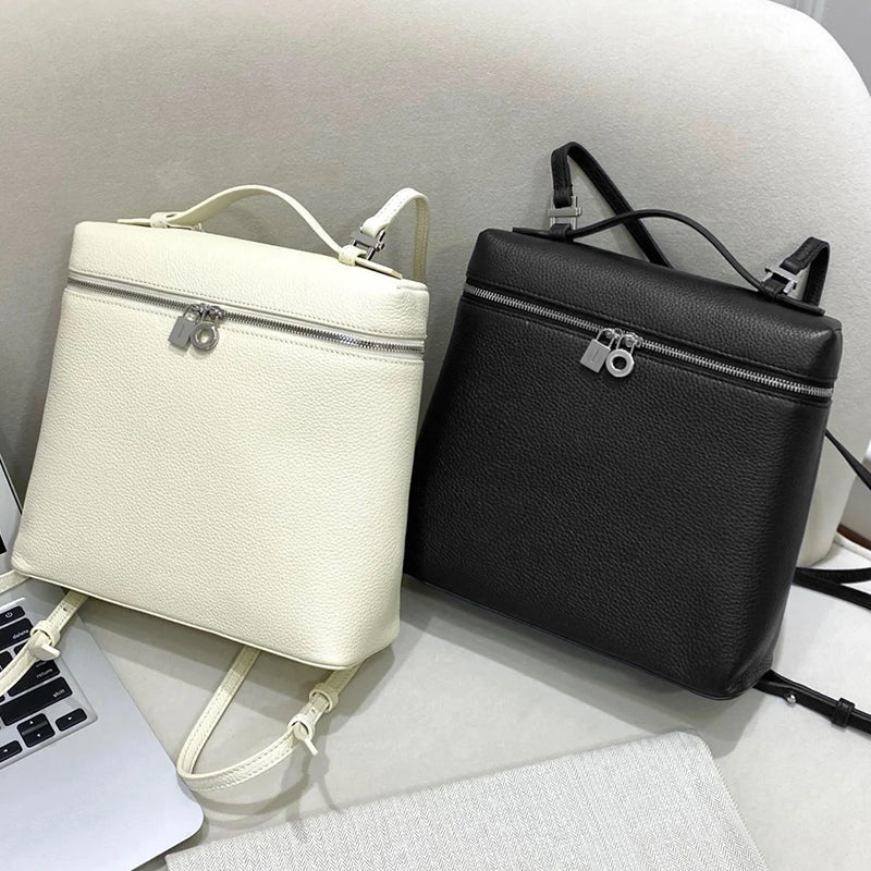 Top Grain Cowhide Vintage Backpack - VVISN