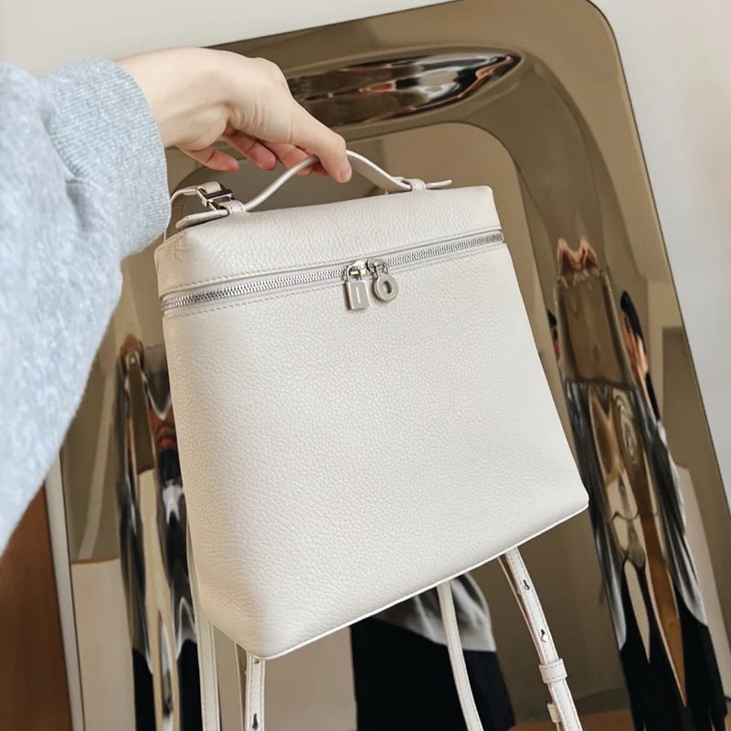 Top Grain Cowhide Vintage Backpack - VVISN