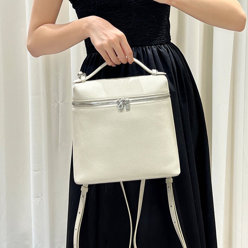 Top Grain Cowhide Vintage Backpack - VVISN