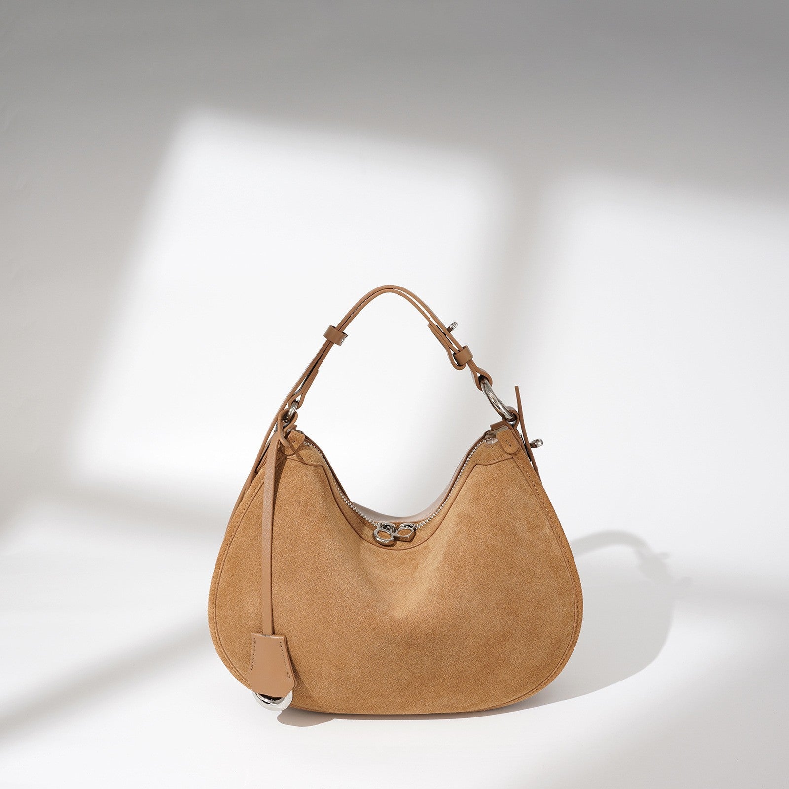 Vintage Leather Boston Crossbody Bag - VVISN