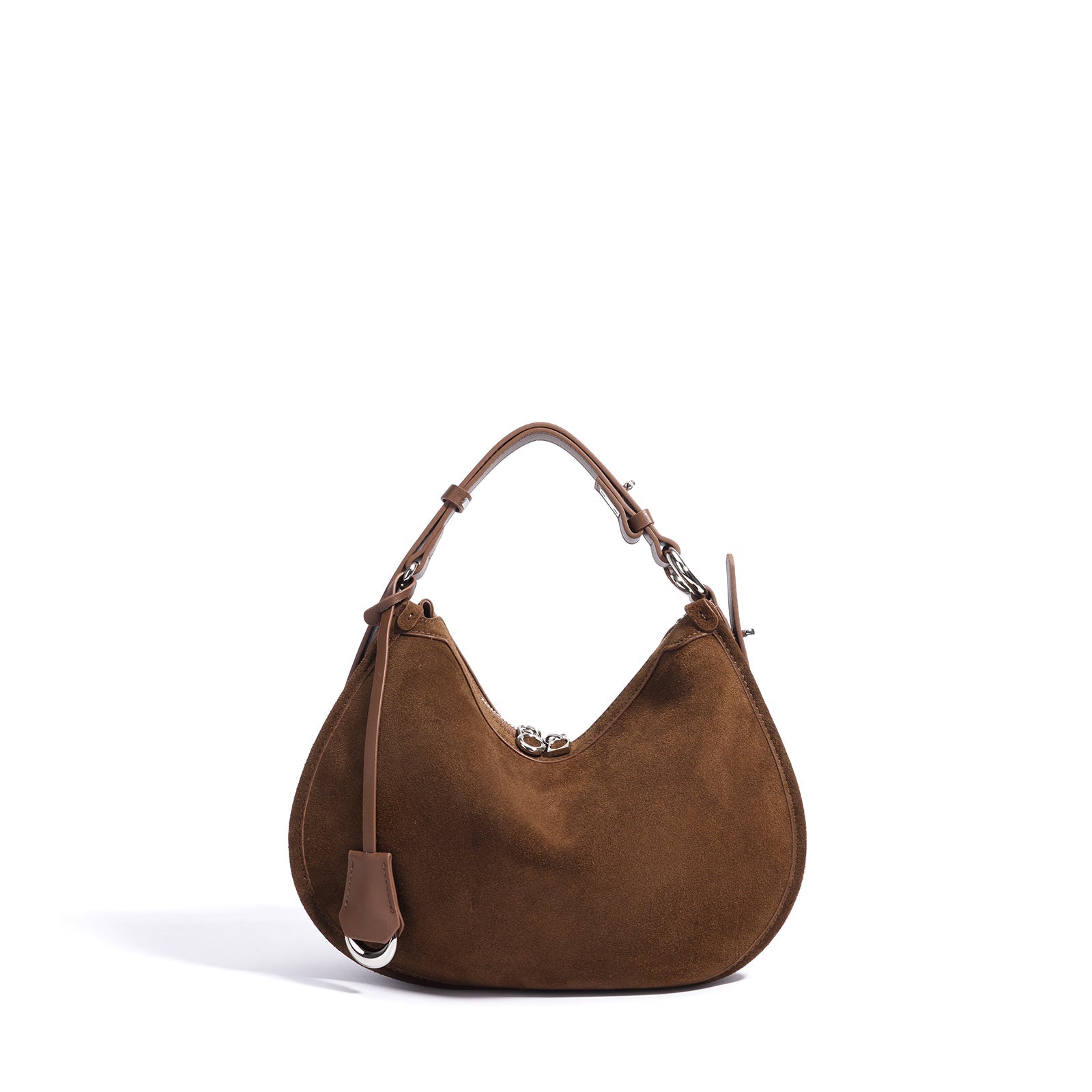 Vintage Leather Boston Crossbody Bag - VVISN