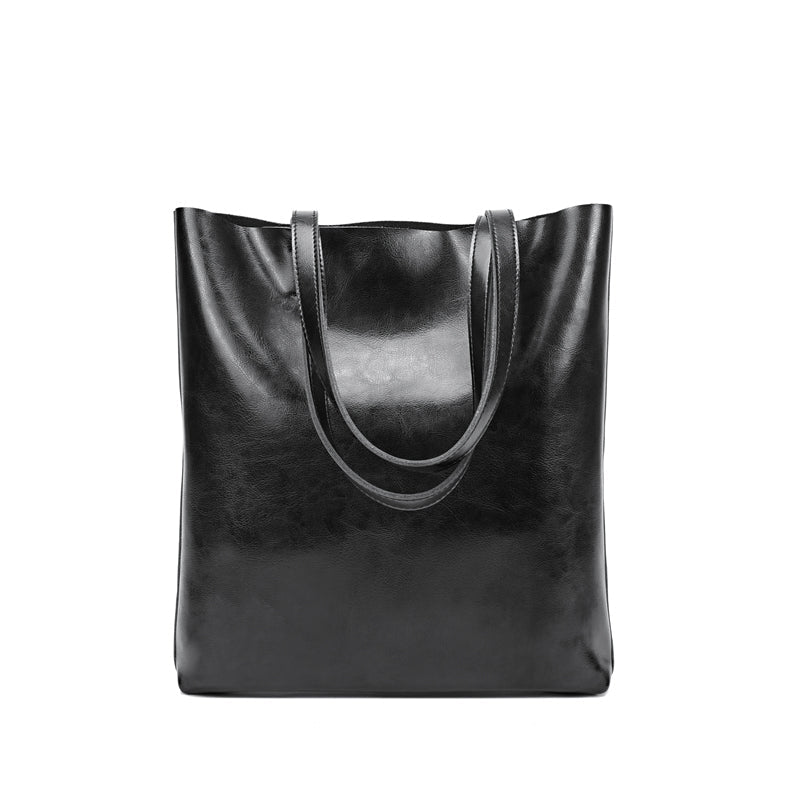 Vintage Leather Boston Satchel Handbag - VVISN