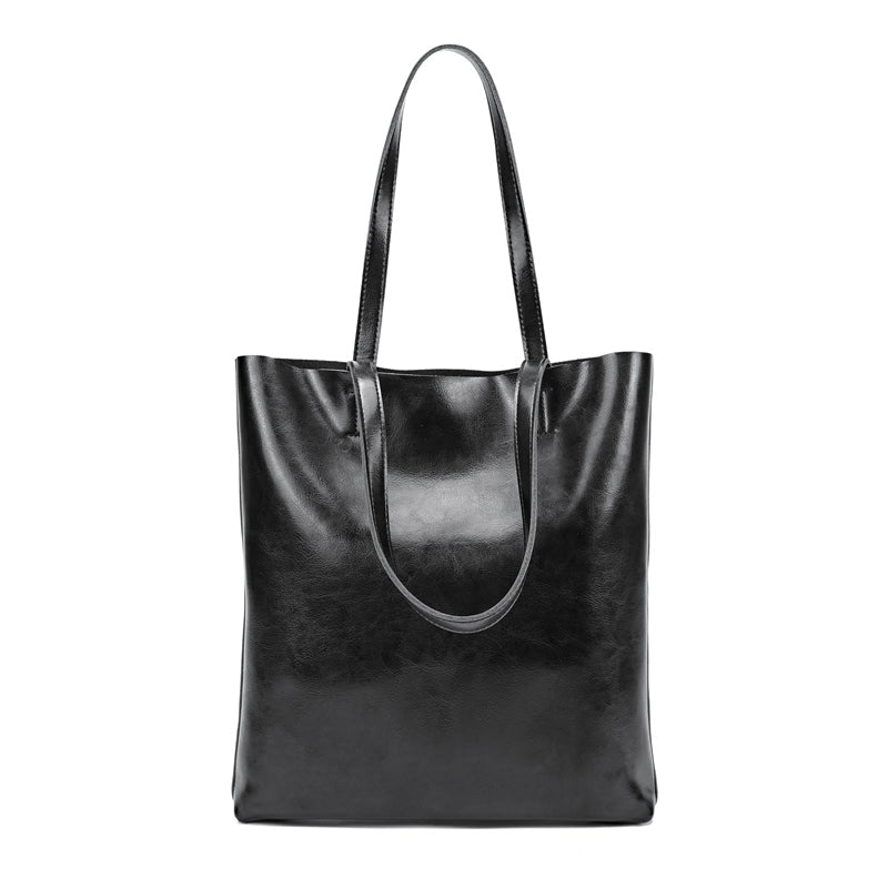 Vintage Leather Boston Satchel Handbag - VVISN