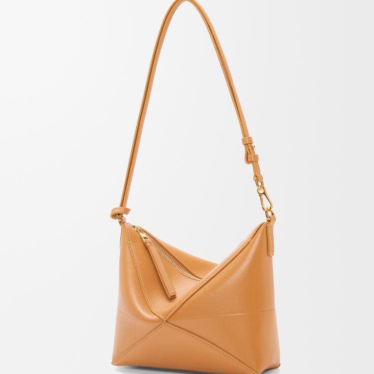 Warm Desert Puzzle Fold Pouch in Nappa - VVISN