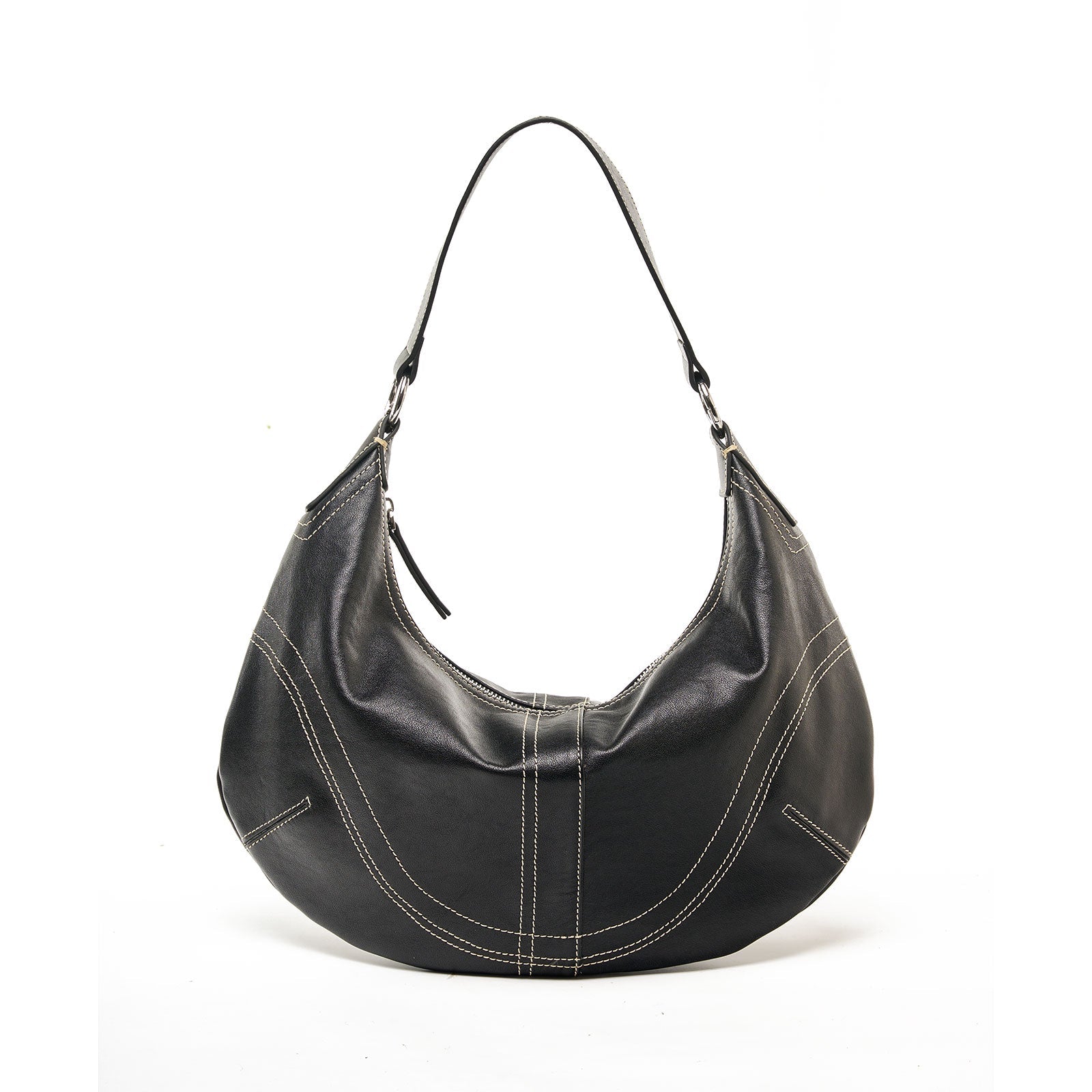 Woven Leather Lunch Box Handbag - VVISN