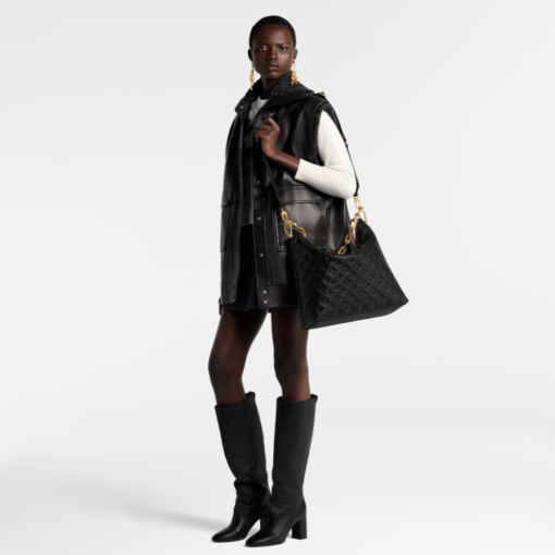 Louis Vuitton Coussin Hobo MM Black M12068 - Image 2