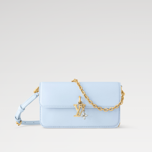 Louis Vuitton Wallet On Chain LV Bloom Azur M14547