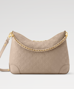 Louis Vuitton Boulogne GM NEW Turtledove M25854