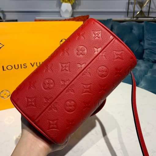 Louis Vuitto Monogram Empreinte Speedy Bandouliere 20 M42394 Red - Image 4