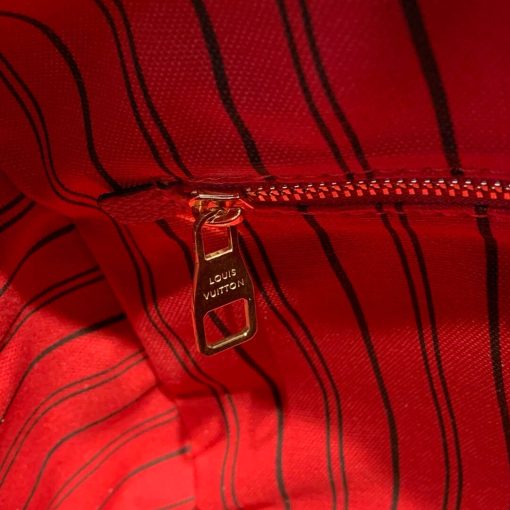 Louis Vuitto Monogram Empreinte Speedy Bandouliere 25 M42401 Red - Image 7