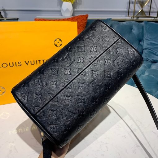 Louis Vuitto Monogram Empreinte Speedy Bandouliere 25 M42401 Black - Image 5