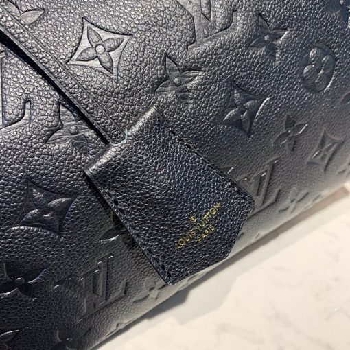 Louis Vuitto Monogram Empreinte Speedy Bandouliere 25 M42401 Black - Image 6