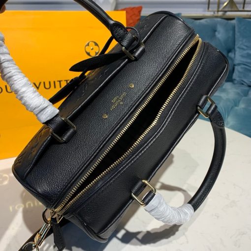 Louis Vuitto Monogram Empreinte Speedy Bandouliere 25 M42401 Black - Image 10