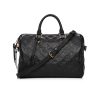 Louis Vuitto Monogram Empreinte Speedy Bandouliere 30 M43503 Black