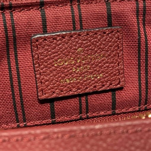 Louis Vuitto Monogram Empreinte Speedy Bandouliere 30 M43503 Burgundy - Image 8