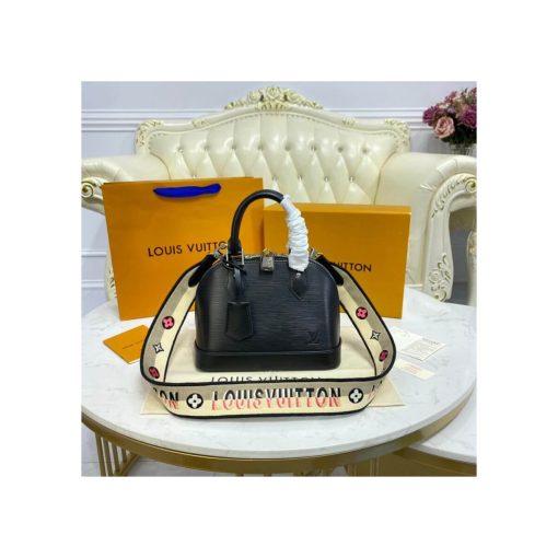 Louis Vuitton Alma BB M57426 M57540 Black - Image 4
