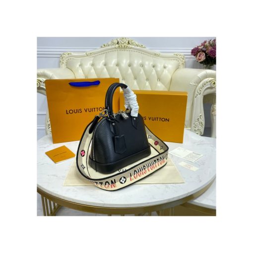 Louis Vuitton Alma BB M57426 M57540 Black - Image 5