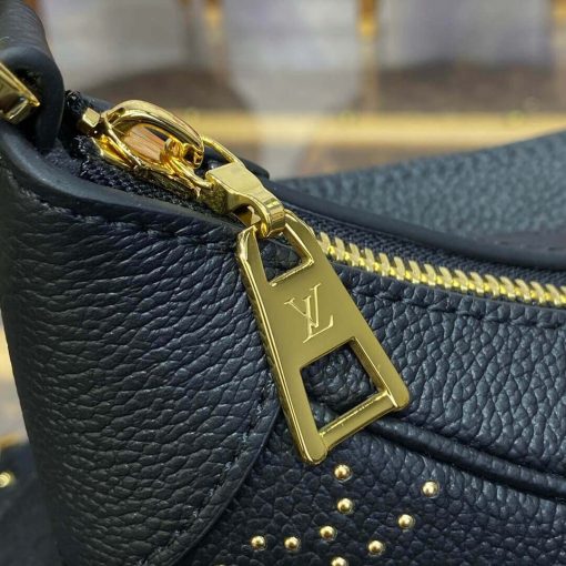 Louis Vuitton Bagatelle Bag M46735 Black Monogram Empreinte With Studs - Image 12