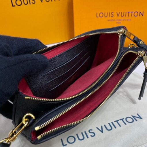 Louis Vuitton Bicolor Double Zip Pochette M80787 Grey - Image 18