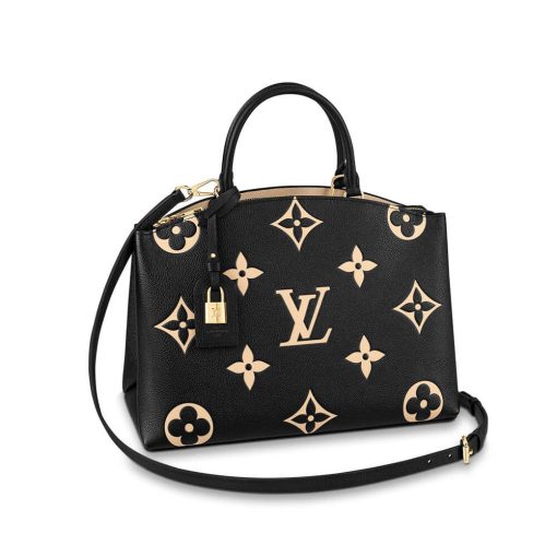 Louis Vuitton Bicolor Monogram Empreinte Grand Palais M45842 Black