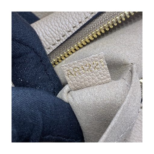 Louis Vuitton Bicolor Monogram Empreinte Leather Bagatelle M46112 Grey/Beige - Image 12