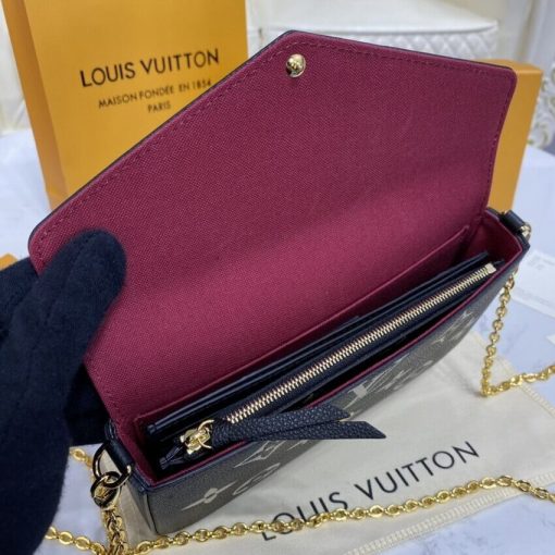 Louis Vuitton Bicolor Monogram Empreinte Leather Felicie Pochette M80482 - Image 14