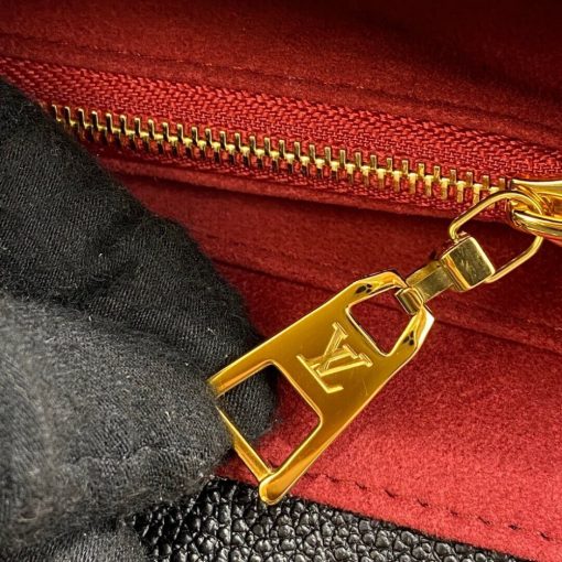 Louis Vuitton Bicolor Monogram Empreinte Leather Madeleine MM M46041 Black - Image 8
