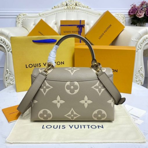 Louis Vuitton Bicolor Monogram Empreinte Leather Madeleine MM M46041 Grey - Image 5