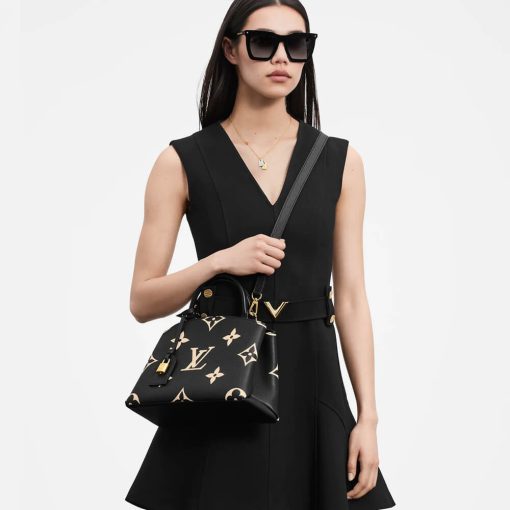 Louis Vuitton Bicolor Monogram Empreinte Leather Petit Palais M58913 - Image 2