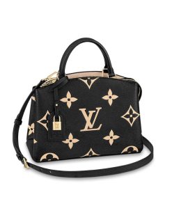 Louis Vuitton Bicolor Monogram Empreinte Leather Petit Palais M58913