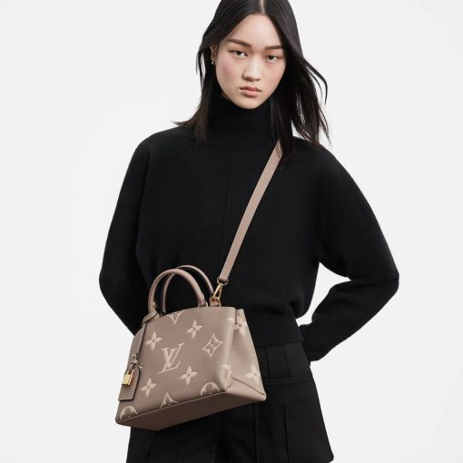 Louis Vuitton Bicolor Monogram Empreinte Leather Petit Palais M58914 - Image 2