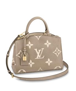 Louis Vuitton Bicolor Monogram Empreinte Leather Petit Palais M58914