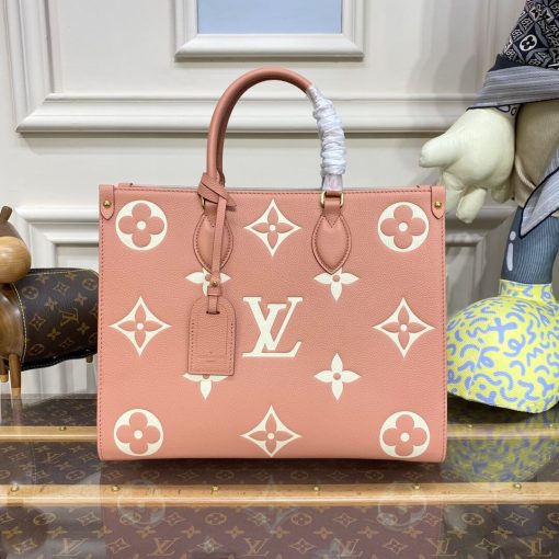 Louis Vuitton Bicolor Monogram Empreinte Onthego MM M46286 - Image 5