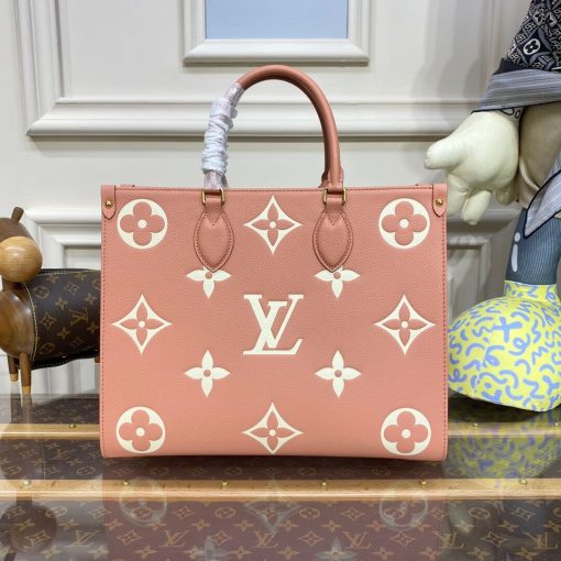Louis Vuitton Bicolor Monogram Empreinte Onthego MM M46286 - Image 7