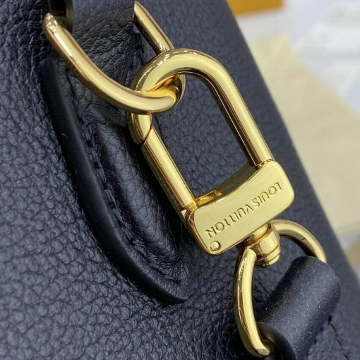 Louis Vuitton Bicolor Monogram Empreinte Speedy Bandouliere 25 M58947 Black/Beige - Image 13