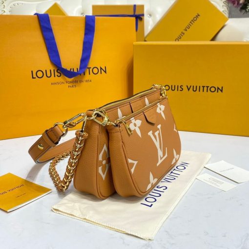 Louis Vuitton Bicolor Multi Pochette Accessoires M45777 Black - Image 16