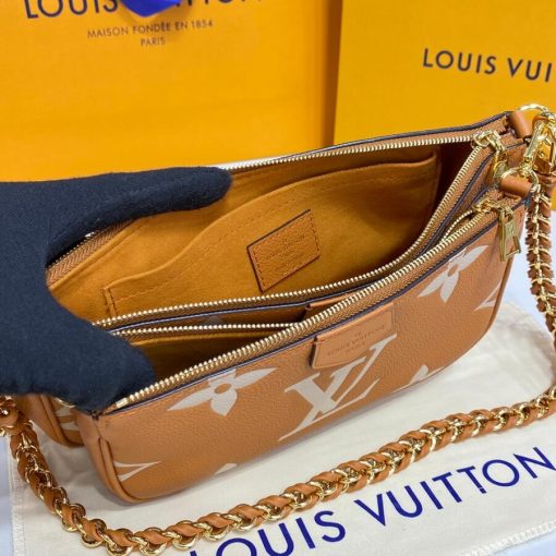 Louis Vuitton Bicolor Multi Pochette Accessoires M45777 Black - Image 23