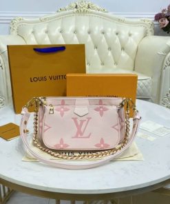 Louis Vuitton Bicolor Multi Pochette Accessoires M45777 Pink